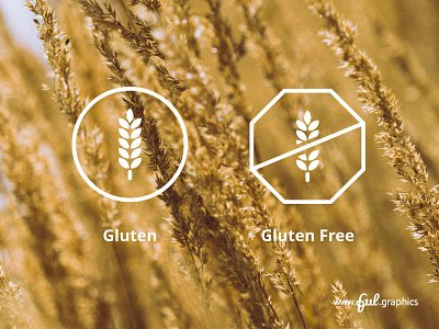 Gluten Free allergy food gold iconography icons international photography symbol symbols system universal warning