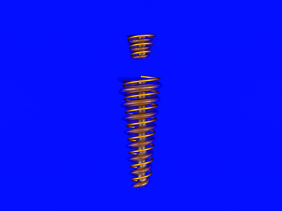 i 36daysoftype cinema4d colorful floating geometric iron lettering metal render spiral typography