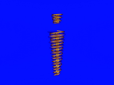 i 36daysoftype cinema4d colorful floating geometric iron lettering metal render spiral typography