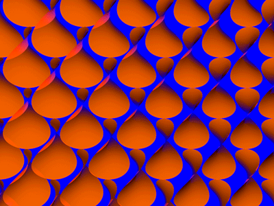 Circle Twist Pattern colorful simple 3d propagation floral circle powerful transition