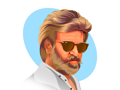 Superstar Rajinikanth Vexel Art art photoshop rajinikanth vexel