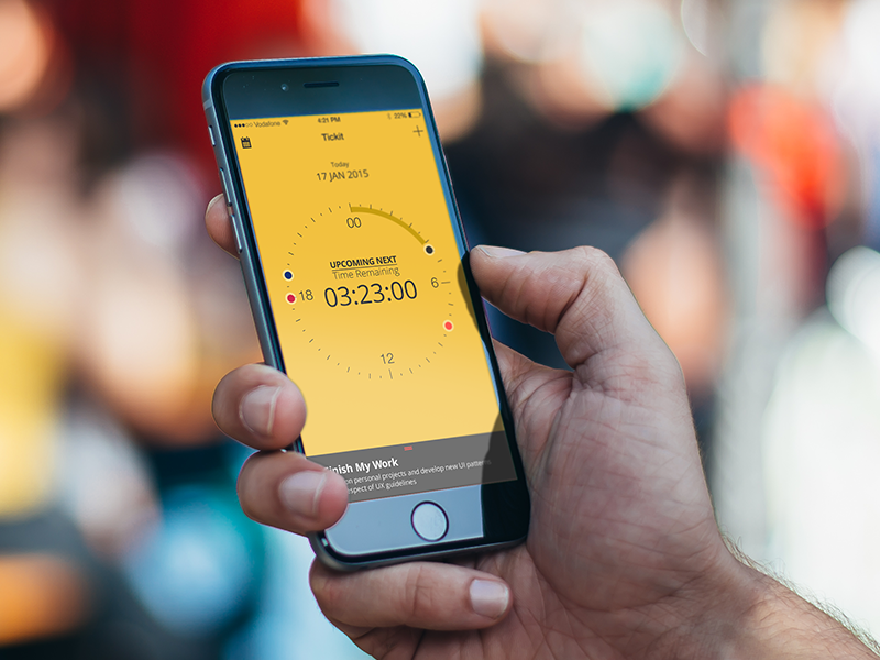 To Do List Reminder visual design user interface clock reminder to do list ux ui