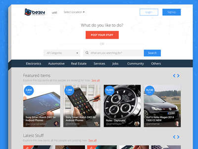 Classifieds Website
