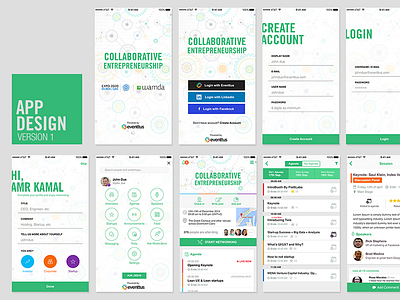 Collective App Screens