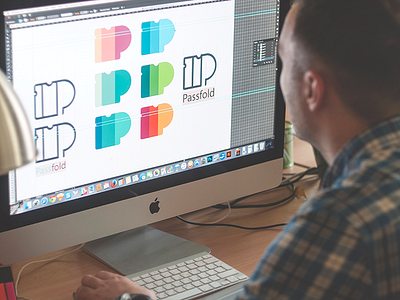 Case study: PassFold Logo app design branding design design agency design studio graphic design logo design ui ukraine ux webdesign
