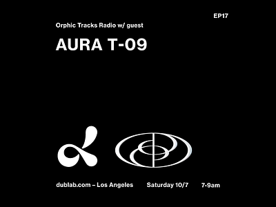 Aura_ep17 - OP Orphic Tracks 3d branding design logo typography