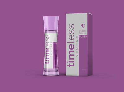 TimeLess Scent Package Mockup illustration mockup package scent timeless ui ux web