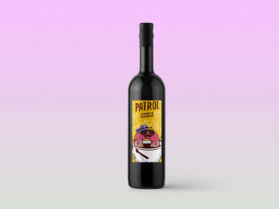 Wine Bottle Mockup branding design icon logo mockup ui ux vector web