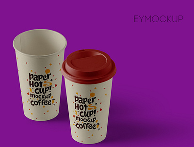 Big Coffee Cup Mockup coffee cup design graphic design large cup mockup psd