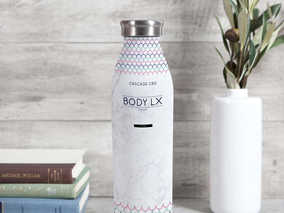 Classic Water Bottle Mockup