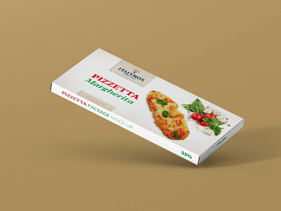 Pizzetta Packaging Box Mockup best box branding design download free illustration latest logo mockup new packaging pizzetta premium psd ui web