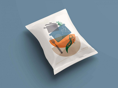 Choco Pouch Mockup