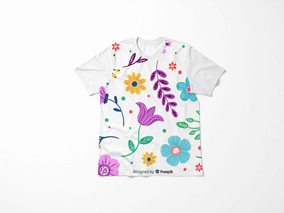 Cute T-shirt Mockup branding cloth cute design download free garment illustration logo mockup new psd t shirt ui web
