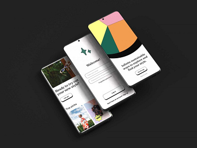 Business Promo App View Mockup