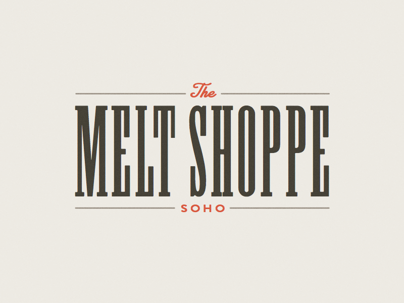 Melt Shoppe tampa brand logo shoppe sandwich melt cheese grilled
