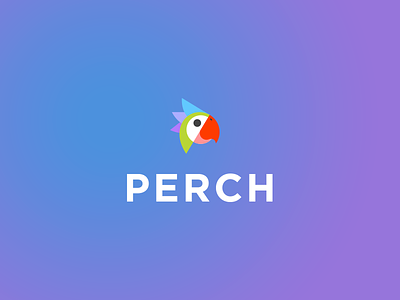 Perchy the Parrot bird gotham logo parrot perch security
