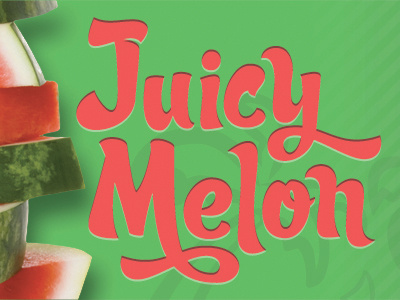 Juicy Melon delicious juicy label melon packaging watermelon wine