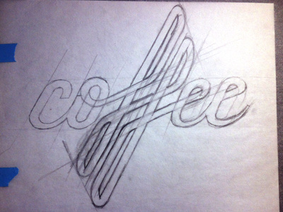 coffee coffee font sketch typeography wisdom