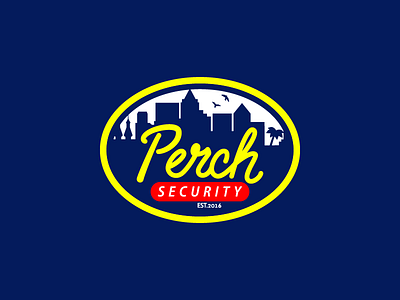 Perch Skyline chili logo parody perch security skyline sticker tampa