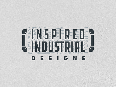 Inspired Industrial Designs Logo designs grain handcrafted heights industrial inspired logo pipe tampa wood