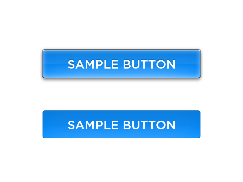 Buttons On White [GIF] blue buttons design ui user interface ux white white background