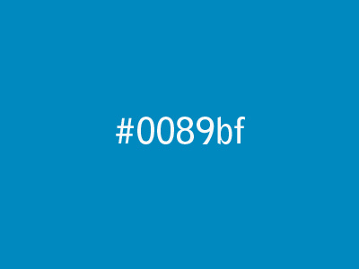 Favorite Color (from Favorite Color Playoff) favorite color 0089bf