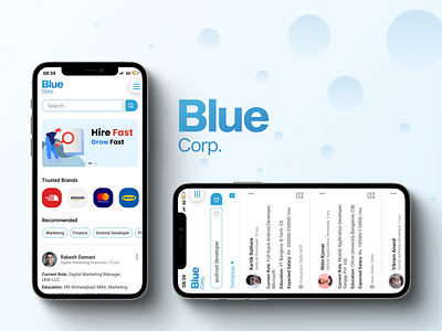 Blue Corp. - Hiring App