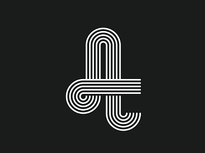 Optical A a alessio identity logo monogram optical