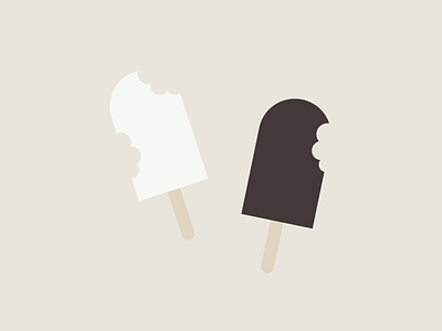 You and Me geography holiday ice cream illustration love summer vector