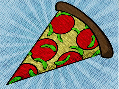 Pizza Design italian pepperoni pepperoni pizza pizza pizzeria sketch snacks takeaway takeout