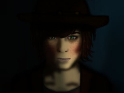 Carl Grimes - TWD art carl grimes design illustration the walking dead twd