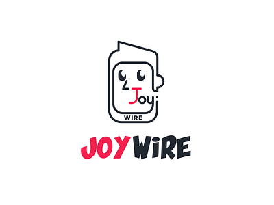 Joy Wire Logo Design alakazam app art3m child happy joy logo logo design wire