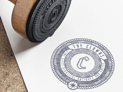 The Clowns identity design illustration logo typography