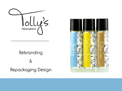 Branding/Packaging Design/Web Design - Tolly's Treatments