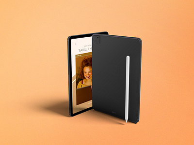 Tablet / iPad Pro Mockups 3d design graphic design ui ux