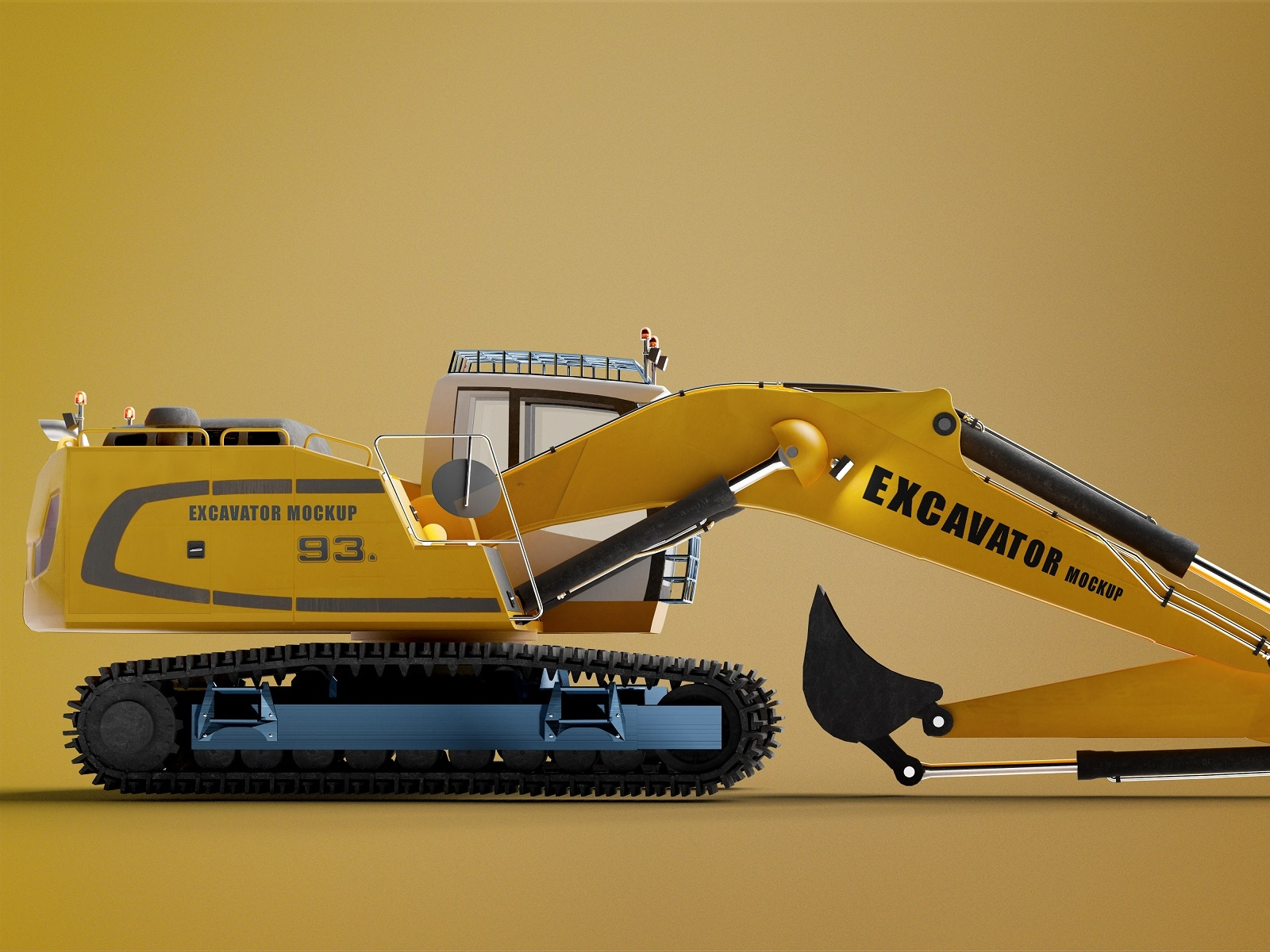 EXCAVATOR MOCKUP by 2M GRAPHICS DESIGN on Dribbble