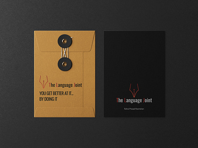 Envelope Mockup – "The Language Joint" – Branding