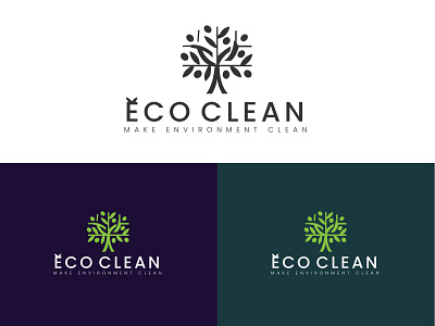 Eco Clean | Minimalist Logo Design adobe illustrator branding dribbblers dribble dribblebib illustrator logo logo branding logo design logo design concept logos minimalist minimalist logo