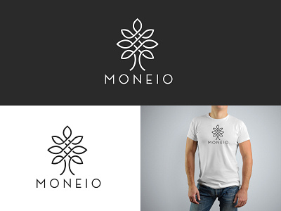 Moneio Brand | Logo Design adobe illustrator brand design branding clothing brand clothing company dribbble best shot dribbblers dribble dribblebib illustrator logo logotype