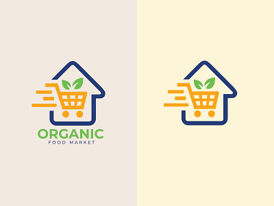 Food Market Logo adobe illustrator branding concept dribbblers dribble dribblebib food and drink food market foodie logo logo concept logo design logos organic food