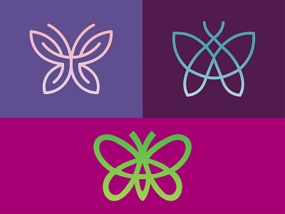 Butterfly Logo Concept adobe illustrator branding butterfly logo concept dribbblers dribble dribblebib logo logo concept logodesigners logos logotype