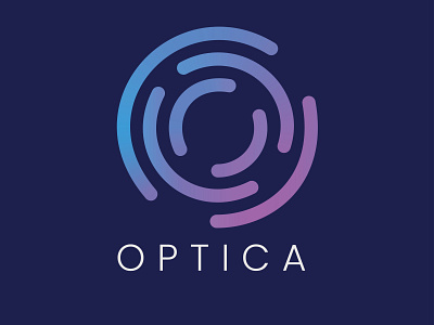 Optica Logo Design adobe illustrator branding concept dribbblers dribble dribblebib illustrator logo logo concept logo design logo design branding logo design concept logos