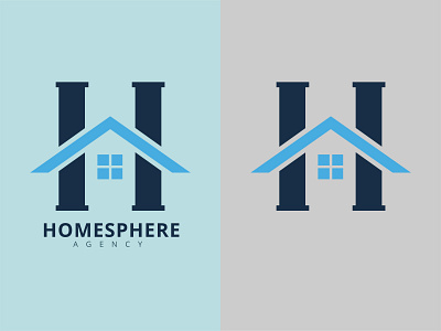 HOMESPEHERE Agency | Realestate Logo Concept