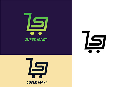 Super Mart | Logo Design adobe illustrator branding concept dribbblers dribble dribblebib logo logo concept logo design concept logodesigners super mart logo supermarket supermart