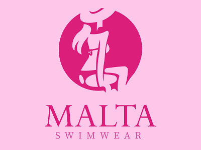 Malta Swimwear | Logo Design adobe illustrator branding dribbblers dribble dribblebib logo logo design concept logodesigners logos logotype swimsuit swimwear swimwear logo