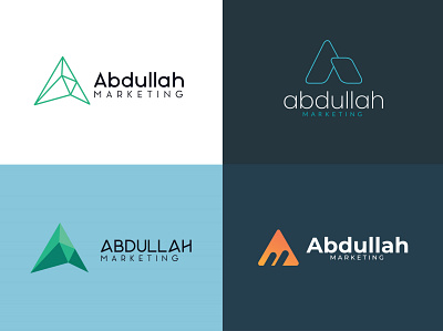 Abdullah Marketing | Logo Design adobe illustrator branding dribbblers dribble dribblebib logo logo design concept logodesigners logos logotype marketing marketing logo