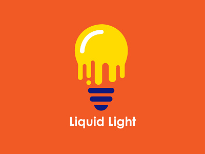 Liquid Light Logo Design adobe illustrator branding dribbblers dribble dribblebib liquid light logo logo logo concept logo design concept logo designer logos logotype