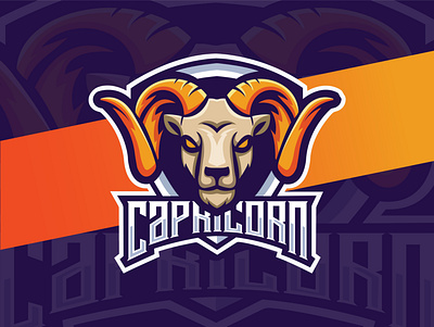 Capricorn Mascot Logo capricorn dribbblers dribble dribblebib logo logo design concept logodesigners logos logotype mascot mascot design mascotlogo