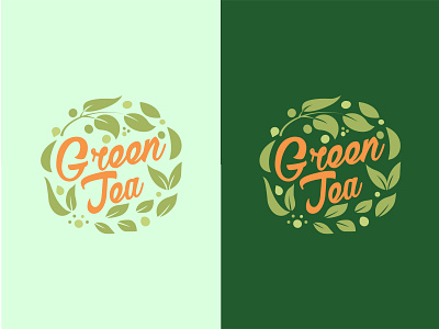 Green Tea Logo Design