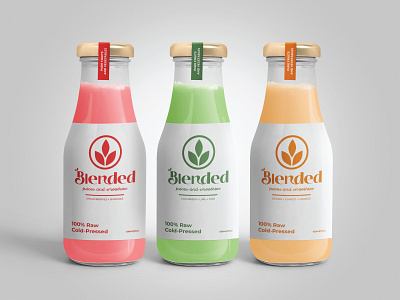 Blended - Juices and Smoothies Branding | 4/3